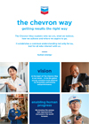 Cover of the Chevron Way brochure