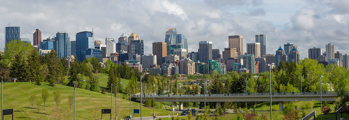 Skyline of Calgary, AB