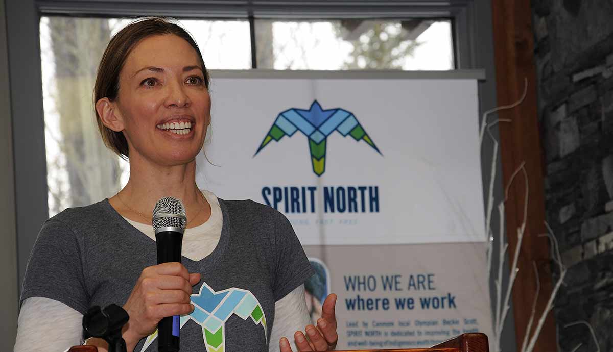 Speaker at Spirit North event day