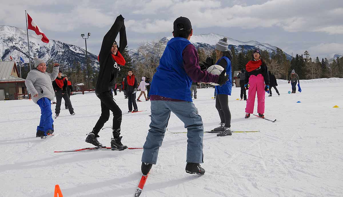 Children playing at Spirit North event day