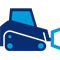 industrial highway equipment icon